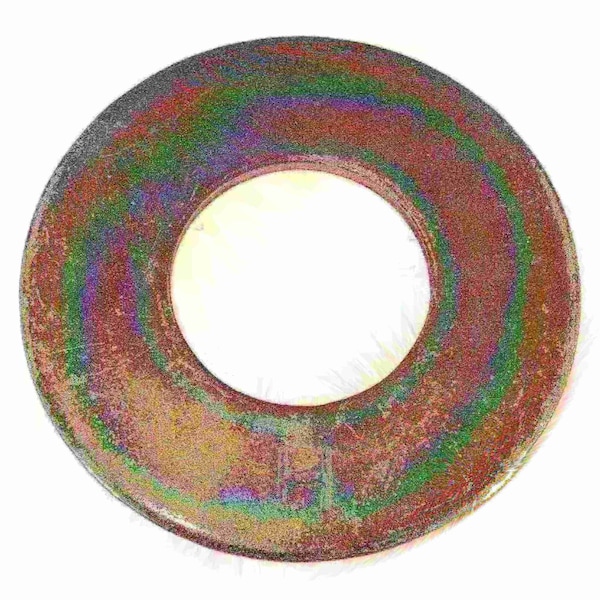 Midwest Fastener Flat Washer, For Screw Size 1-1/4" , Steel Zinc Yellow Finish, 5 PK 54174 - main